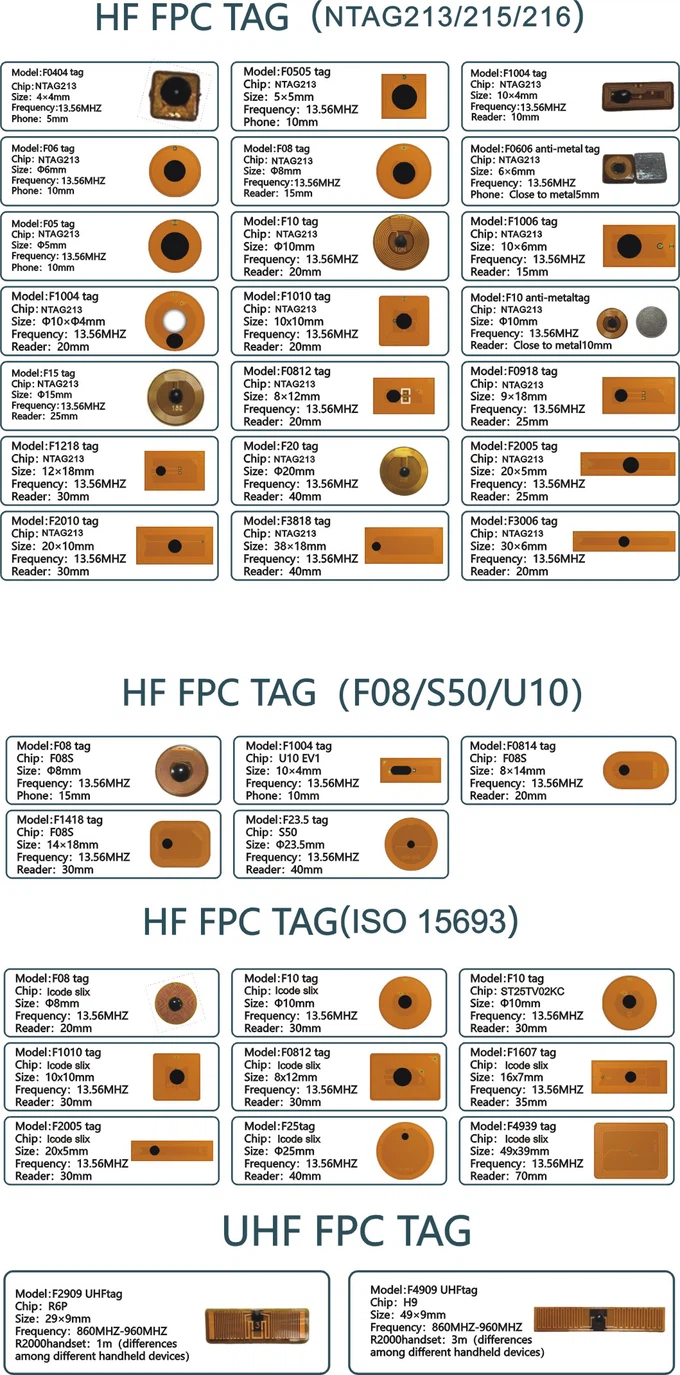 rfid fpc tag factory rfid fpc tag factory